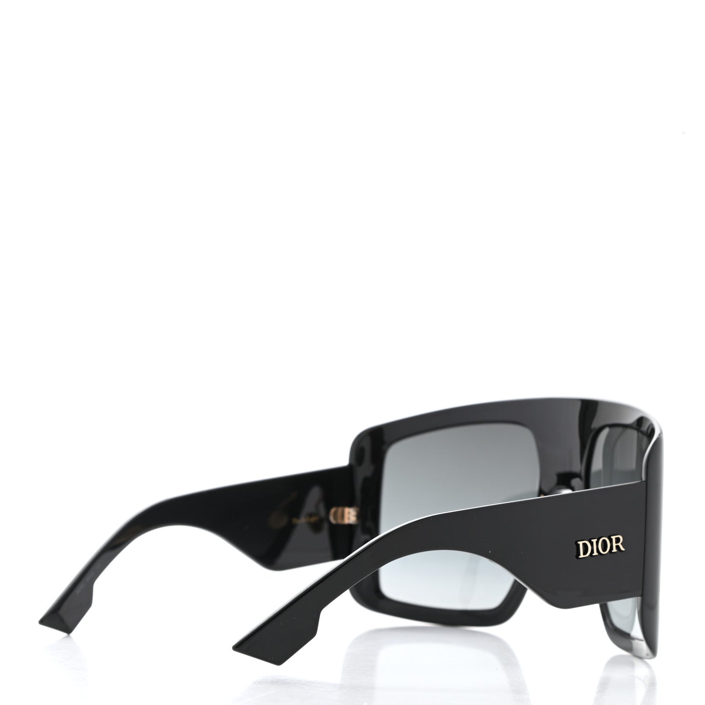 Acetate DiorSo Light 1 Shield Sunglasses Black