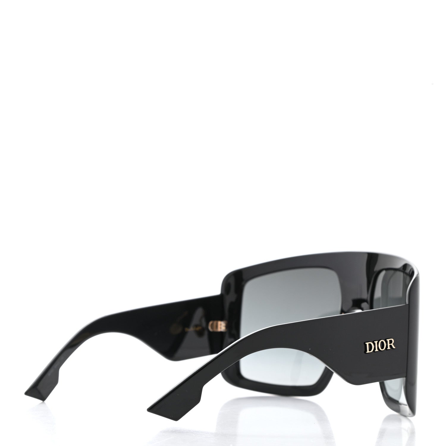 Christian Dior Acetate DiorSo Light 1 Shield Sunglasses Black 4 of 9