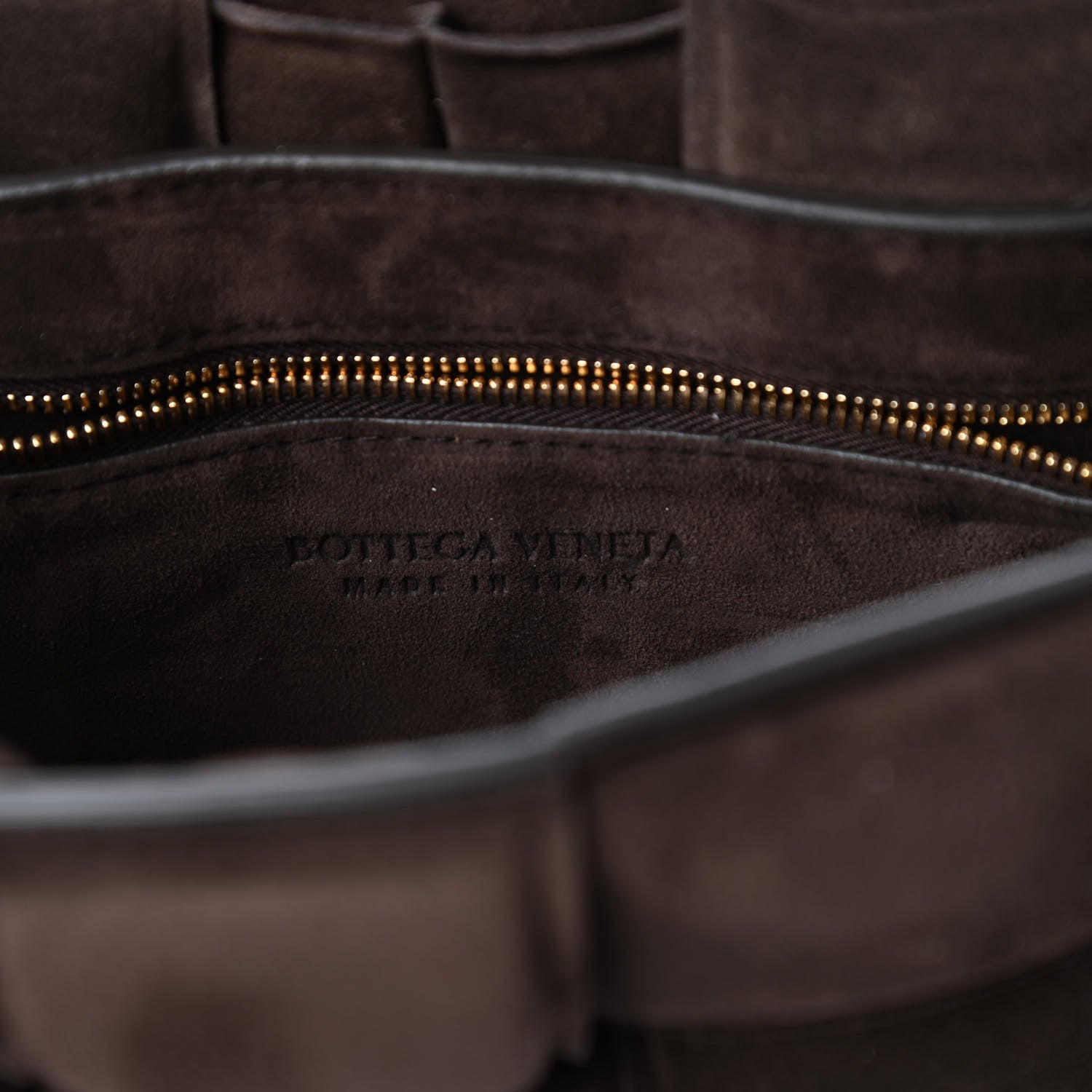 Bottega Veneta Suede Maxi Intrecciato Padded Cassette Crossbody Bag Fondant 8 of 10