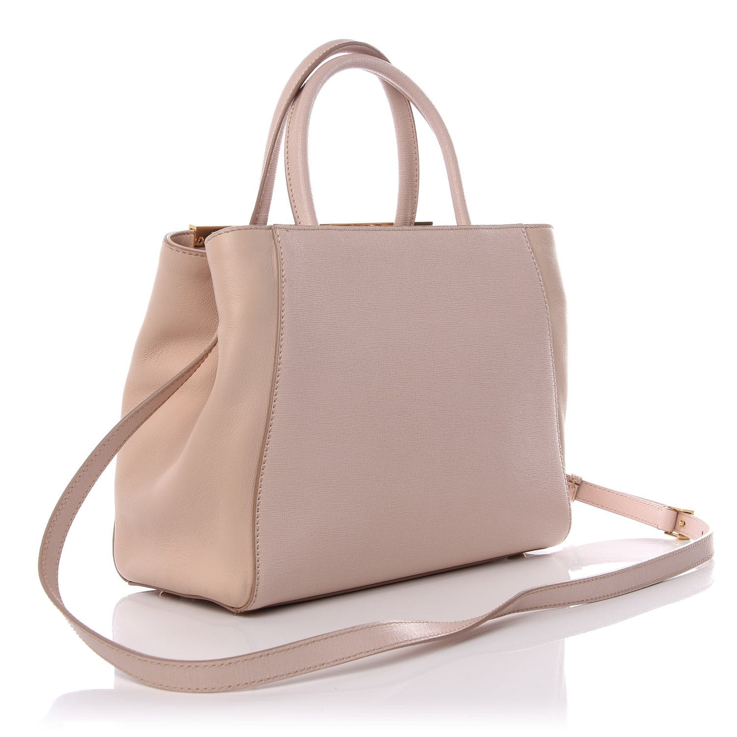 Vitello Elite Flamingo Petite 2Jours Tote Rosa Plaster