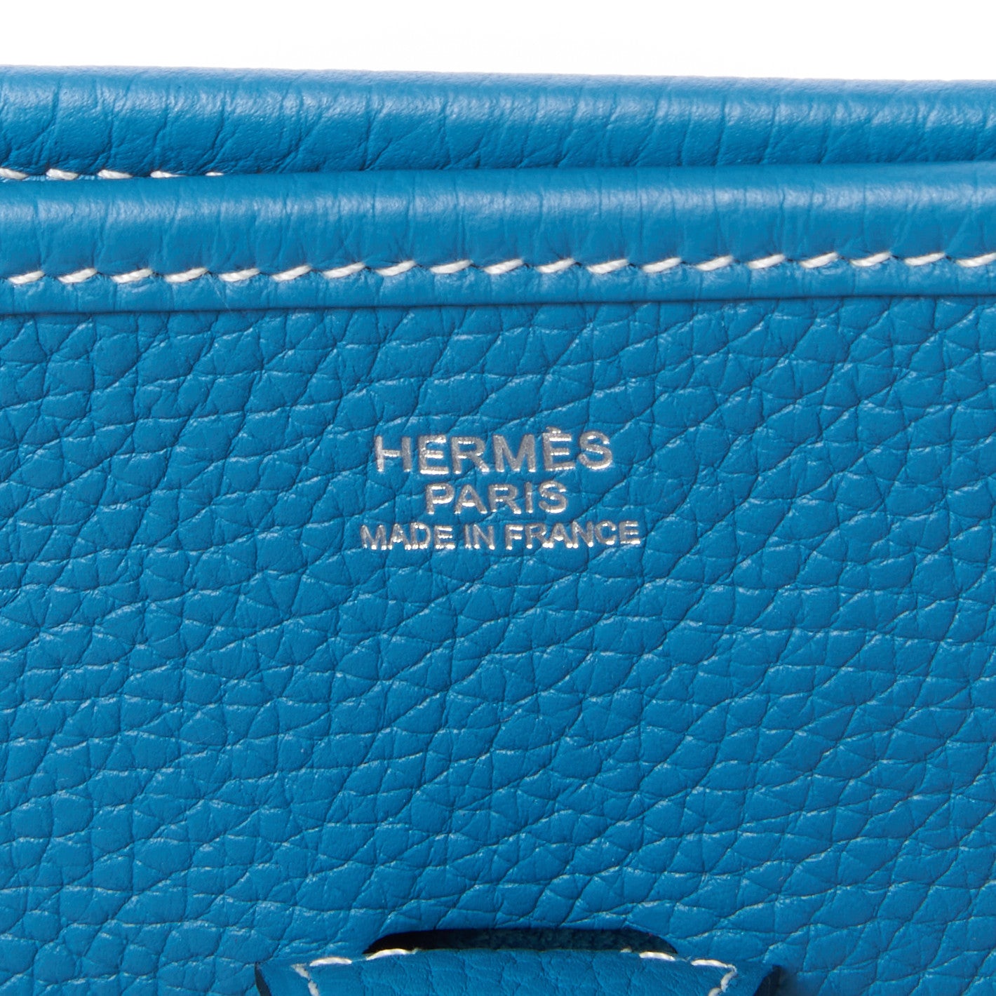 Taurillon Clemence Evelyne III GM Blue Jean