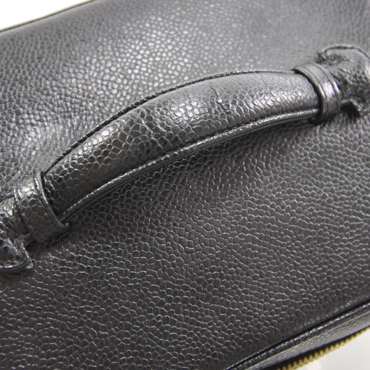 Caviar Cosmetic Vanity Bag Black
