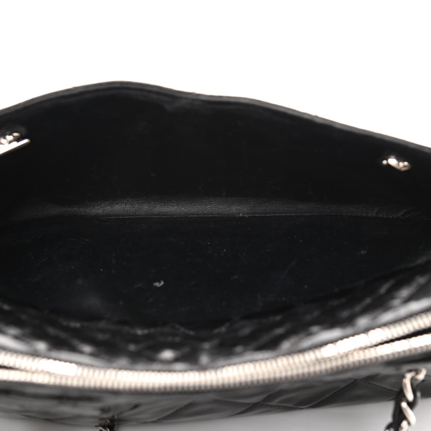 Chanel Vinyl Quilted In The Business Tote Black 15 of 17