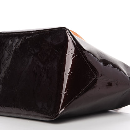Louis Vuitton Vernis Bellevue GM Amarante 7 of 9