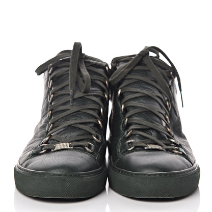 Balenciaga Chevre Hamilton Mens High Top Sneakers 42 Vert 2 of 14