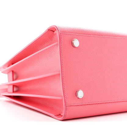 Saint Laurent Grained Calfskin Small Sac De Jour Rose Clair 11 of 15