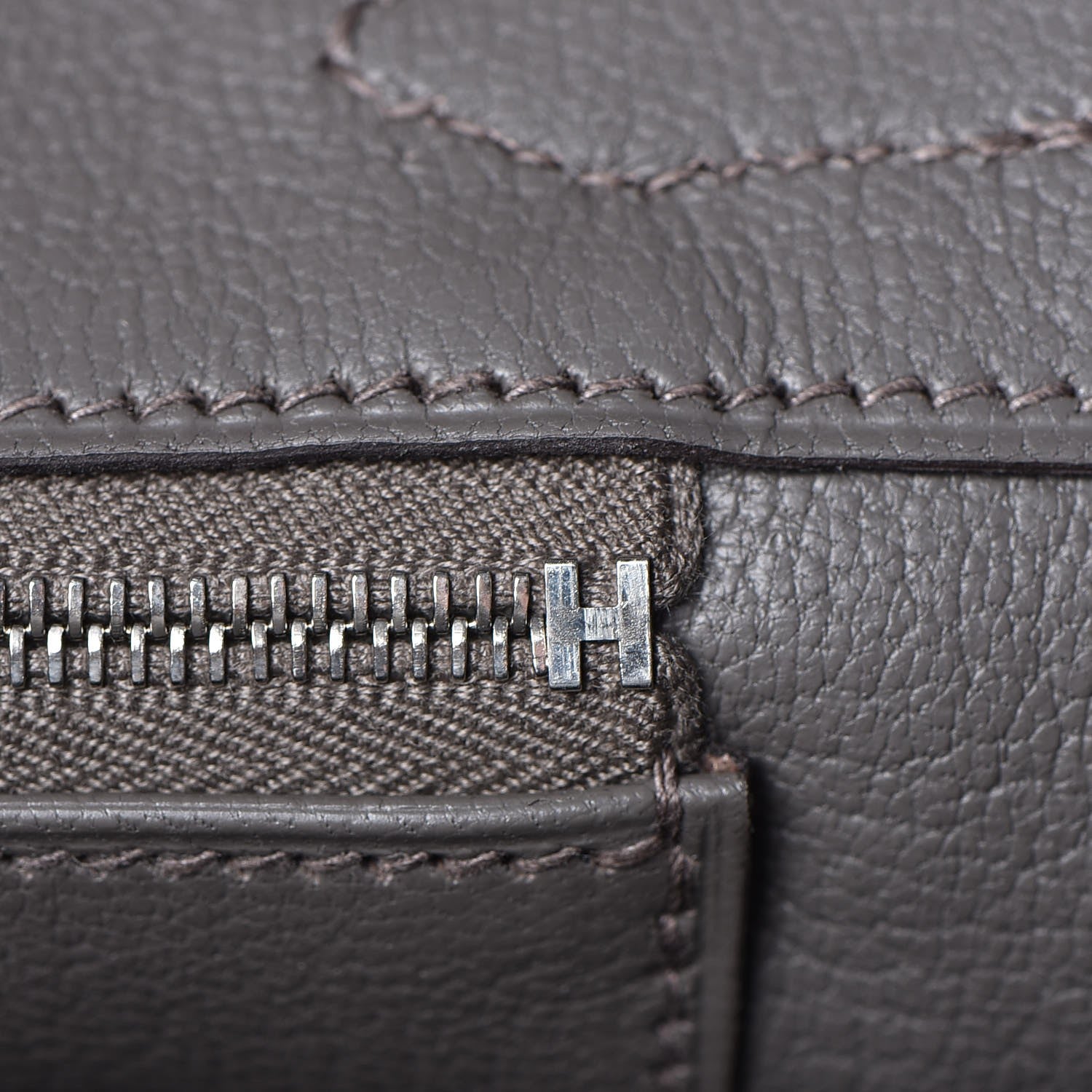 Hermes Togo Birkin 30 Etain 14 of 35