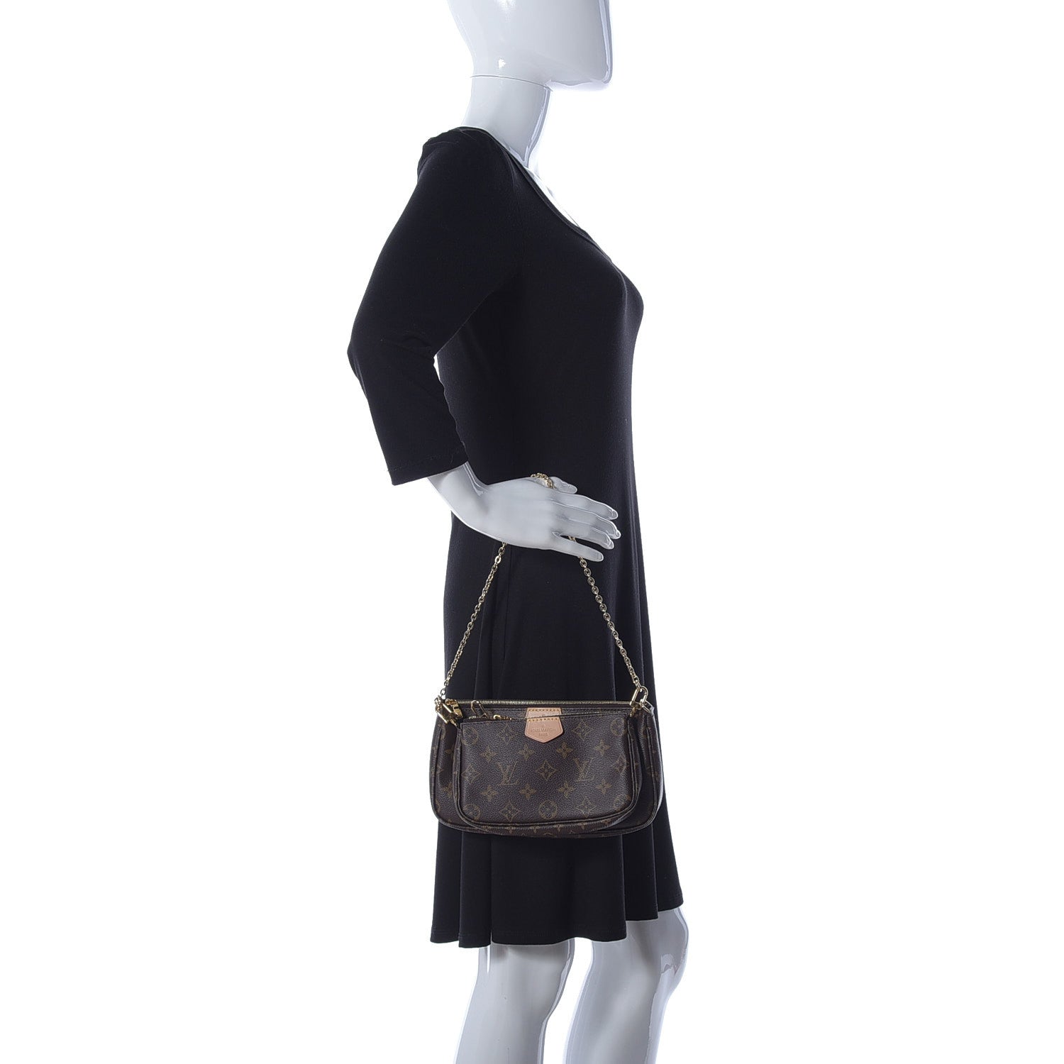 Louis Vuitton Monogram Multi Pochette Accessories Rose Clair 3 of 14
