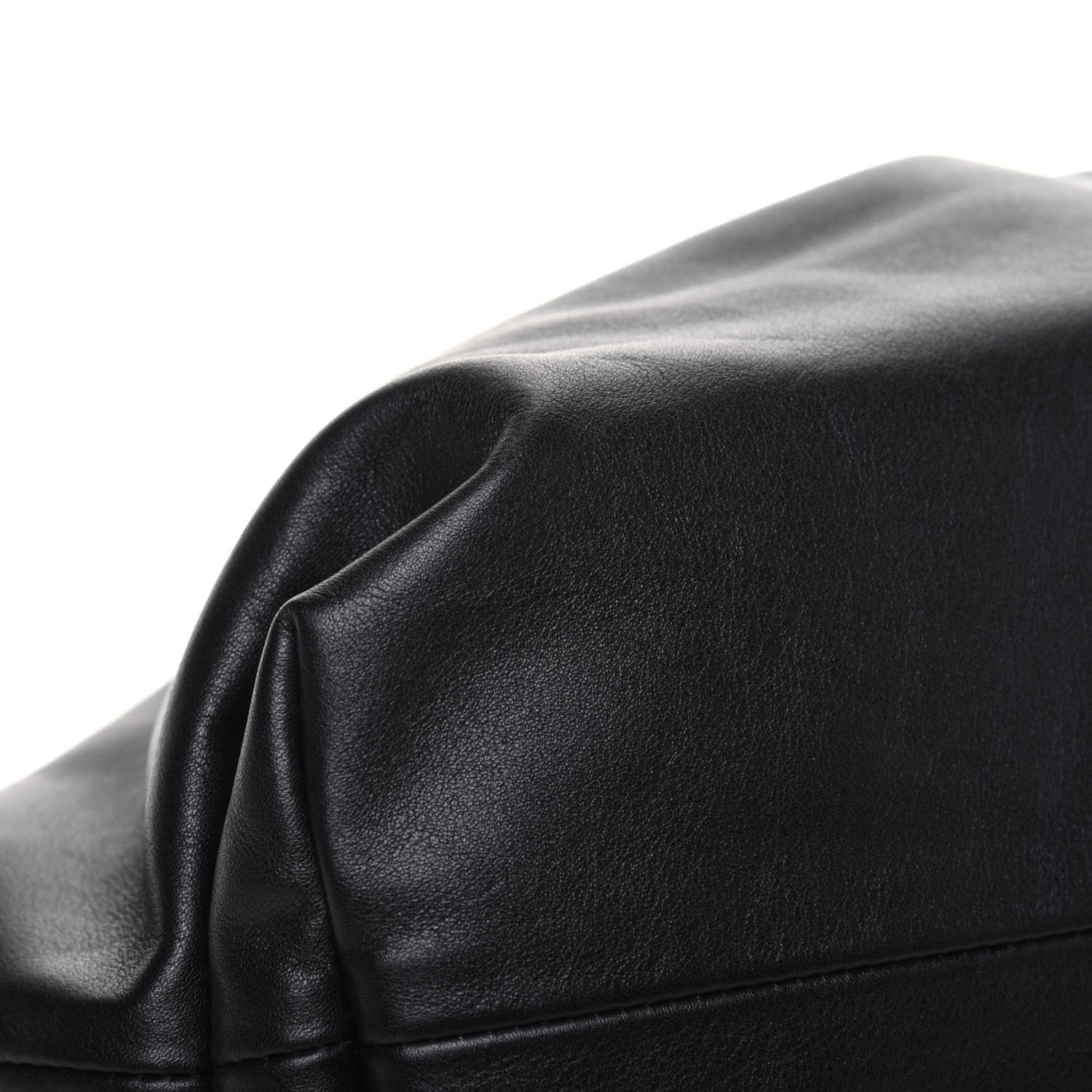 Bottega Veneta Calfskin The Pouch Chain Black 7 of 11