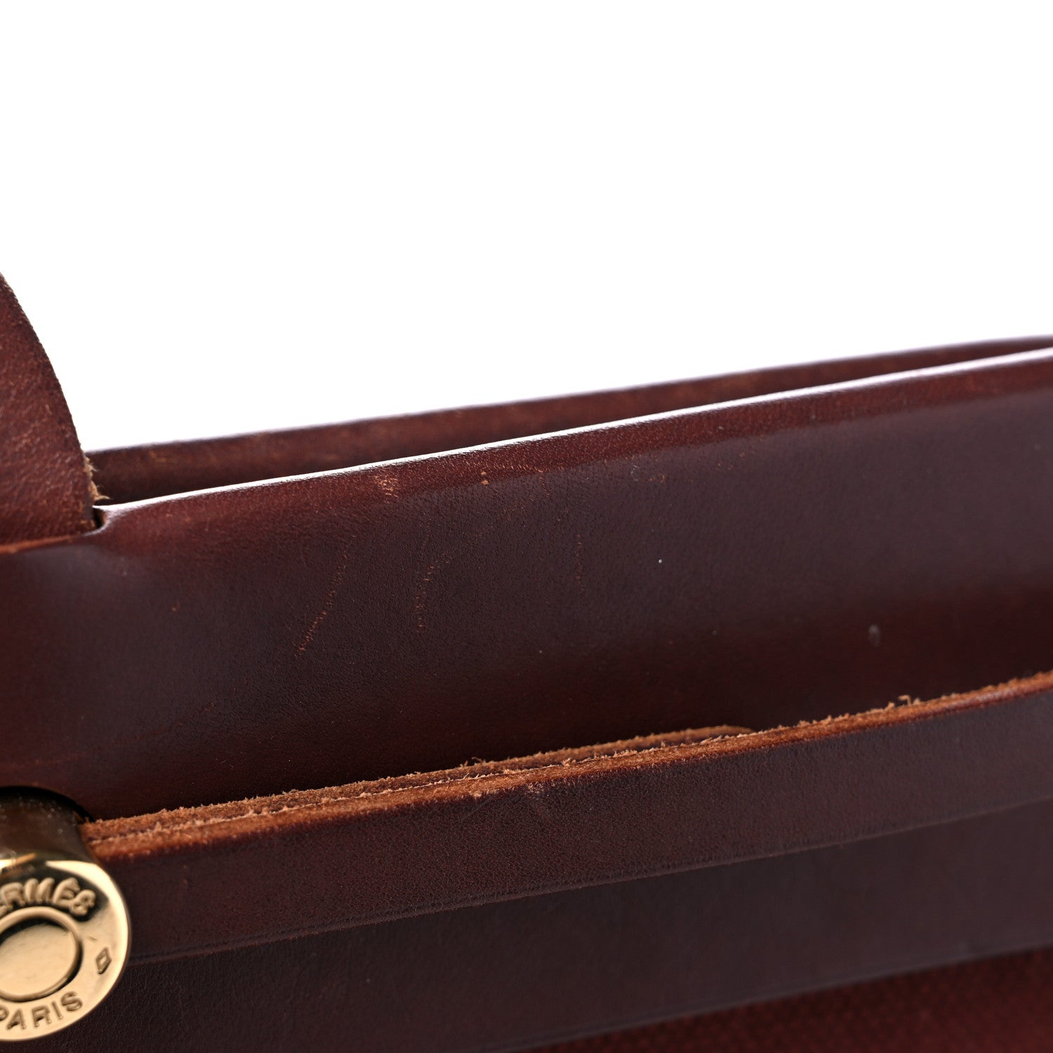 Hermes Toile Vache Hunter Herbag Cabas MM Rouge H 11 of 16