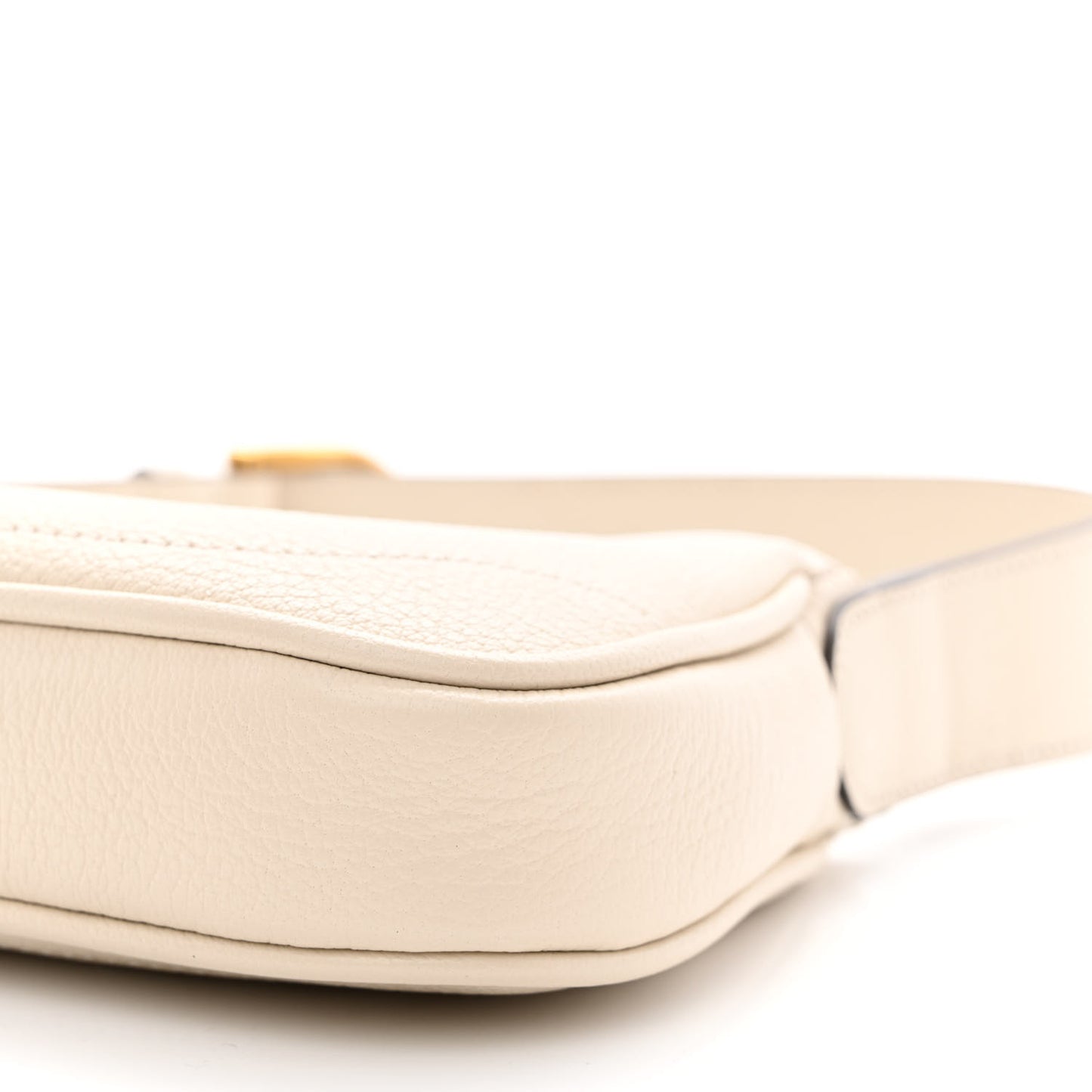 Goatskin Mini Aphrodite Shoulder Bag Mystic White