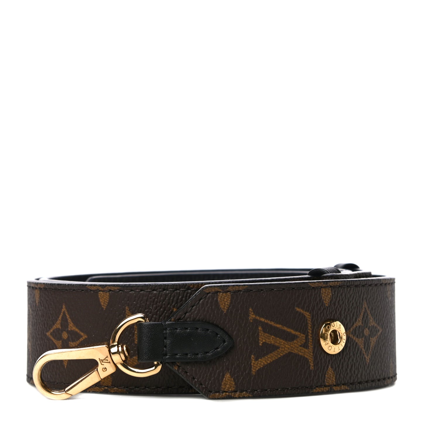 Monogram Adjustable Bandouliere Shoulder Strap Black