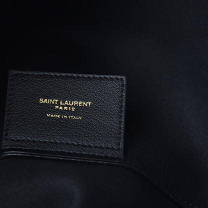 Saint Laurent Calfskin Large Shopping Tote Black 7 of 11