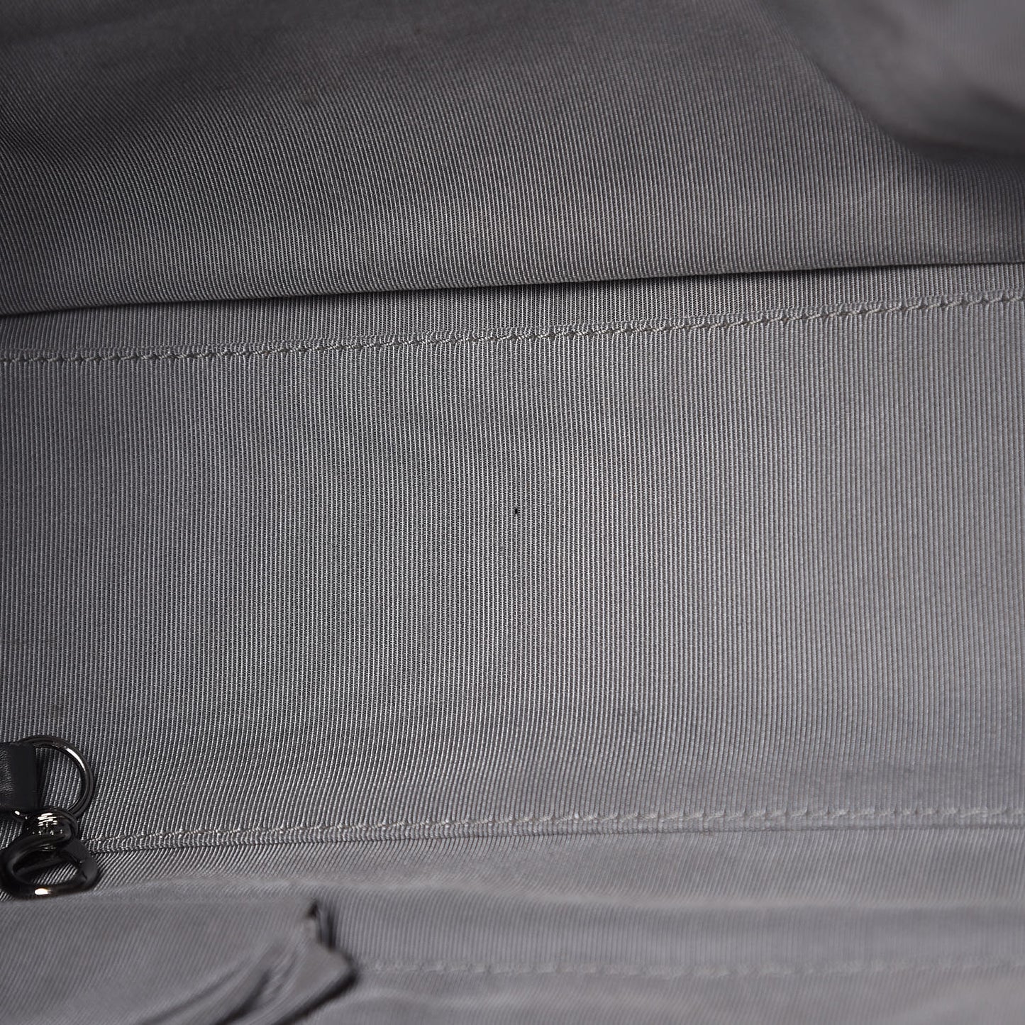 Caviar Quilted French Riviera Hobo Dark Grey