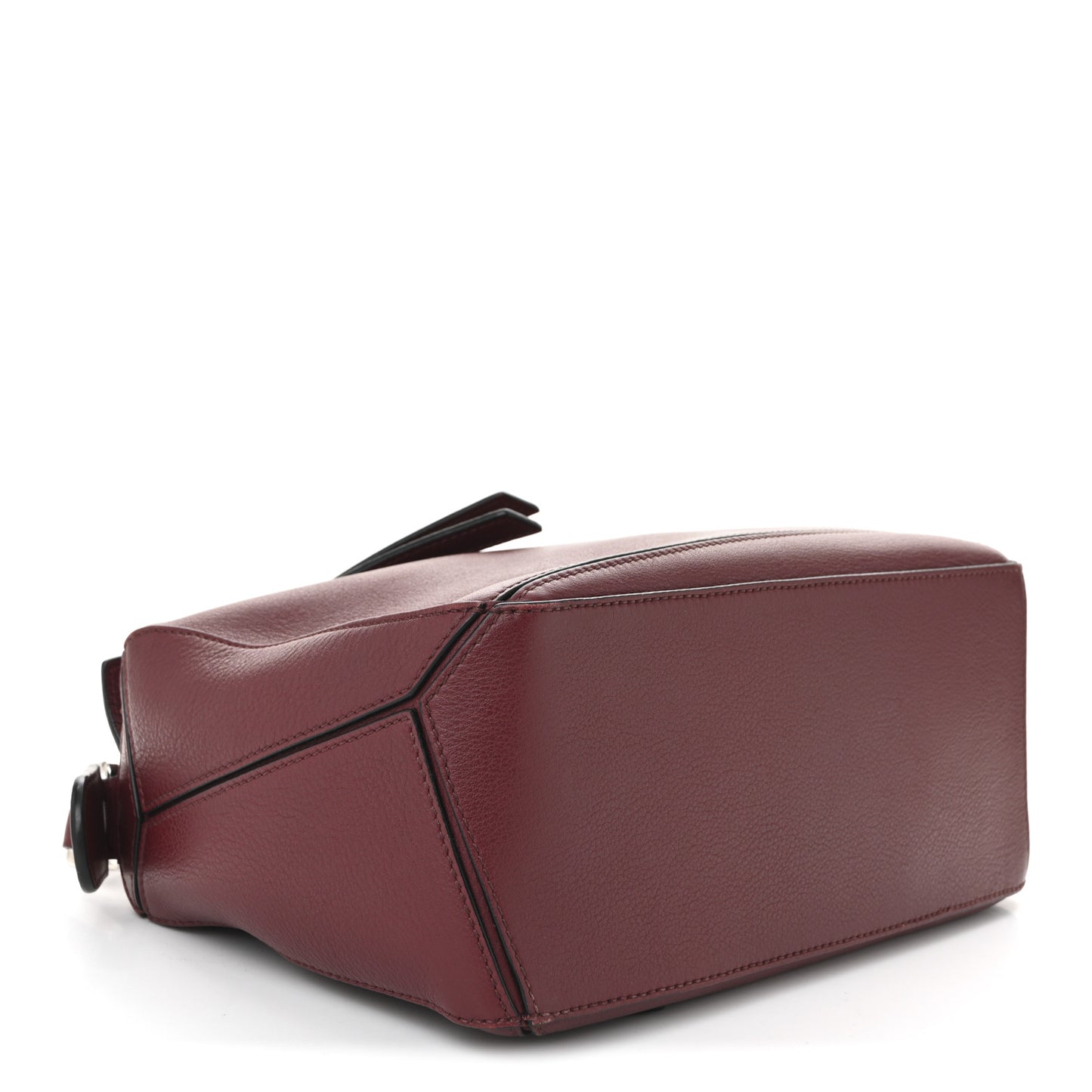 Calfskin Small Puzzle Bag Wine