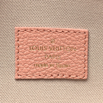 Louis Vuitton Empreinte Monogram Giant Felicie Pochette Chain Wallet Rose Trianon Creme 9 of 12