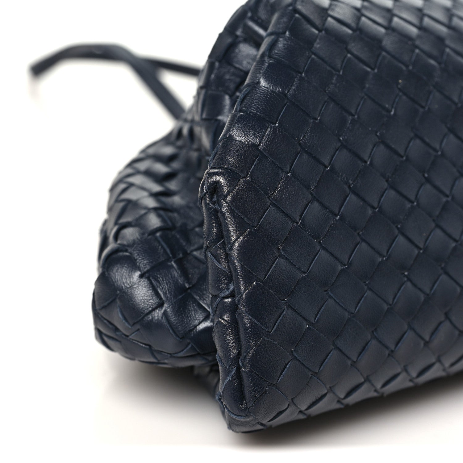 Bottega Veneta Nappa Intrecciato Maxi The Lauren 1980 Clutch Midnight 10 of 11