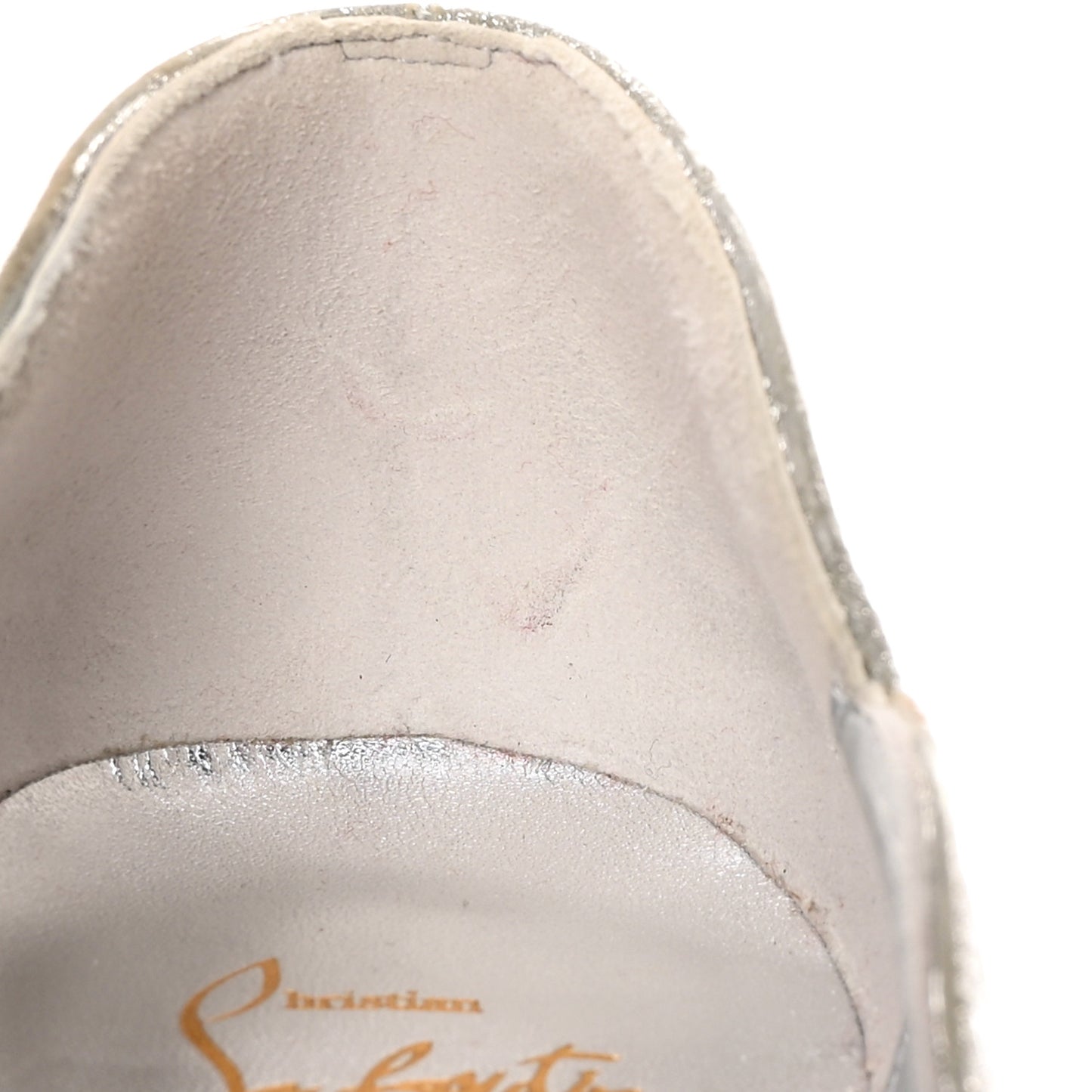 Glitter Specchio Hot Chick 100 Pumps 40.5 Silver