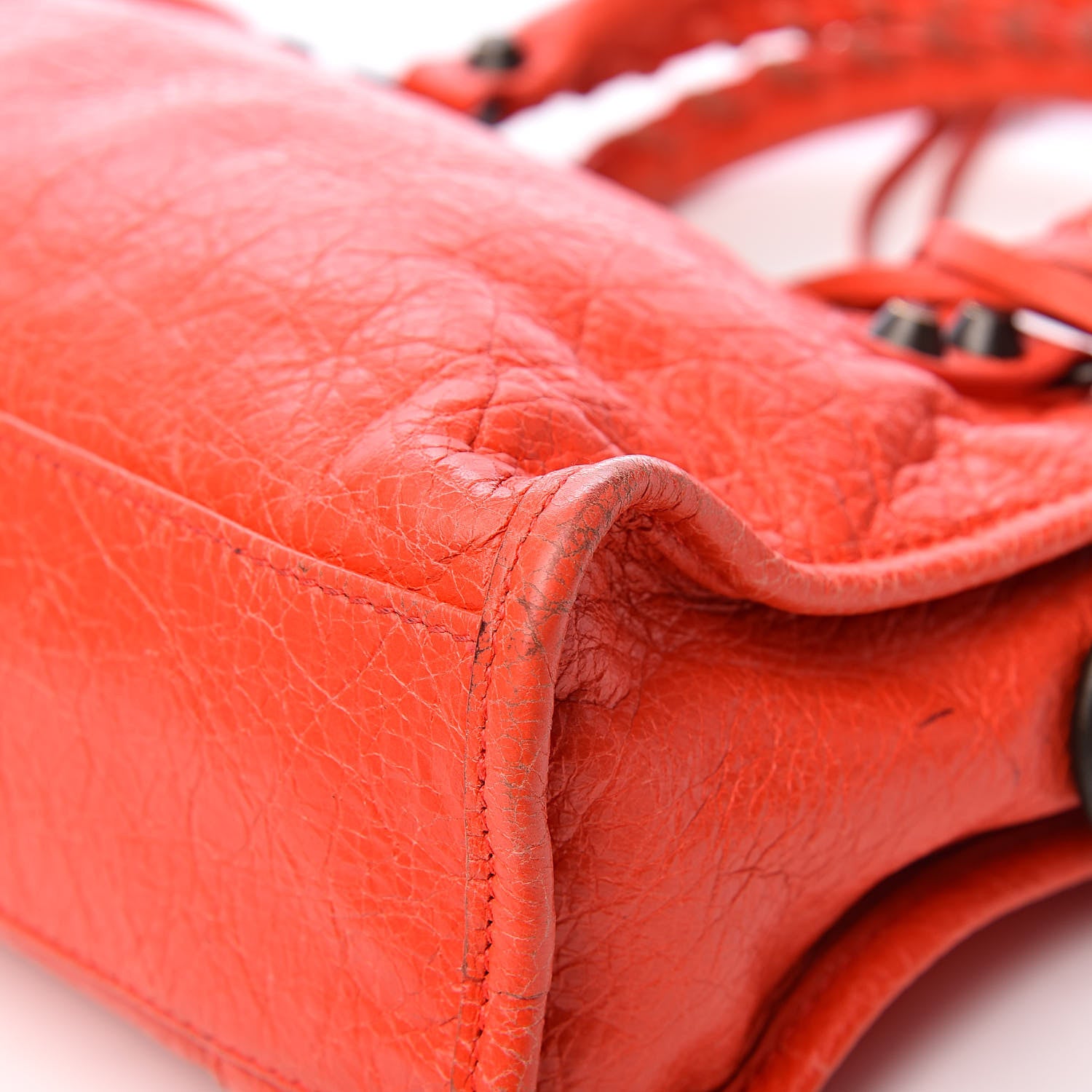 Balenciaga Agneau Classic Hardware Mini City Rose Corail 22 of 25
