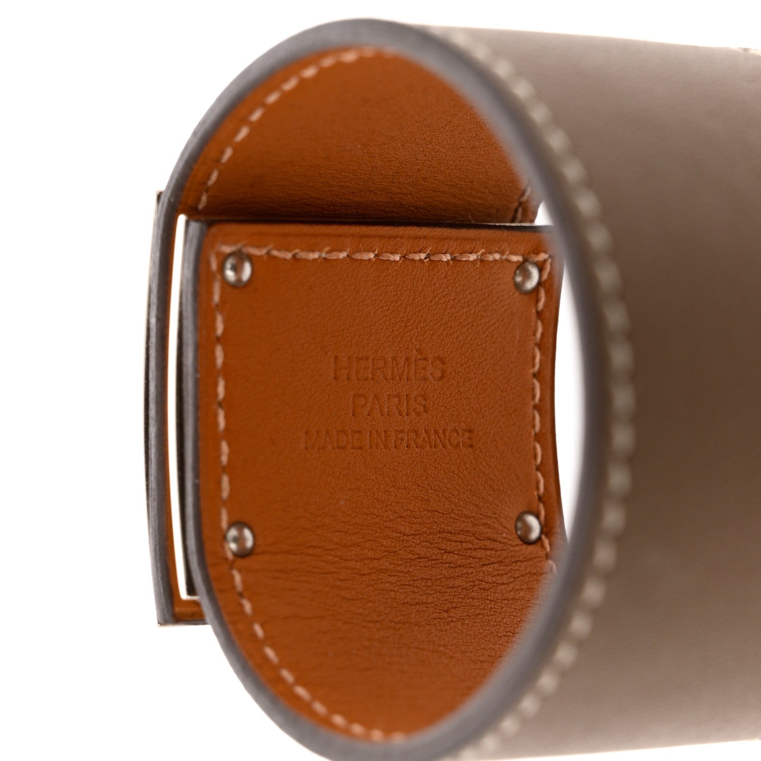 Hermes Swift Kelly Dog Bracelet T1 Etoupe 4 of 6