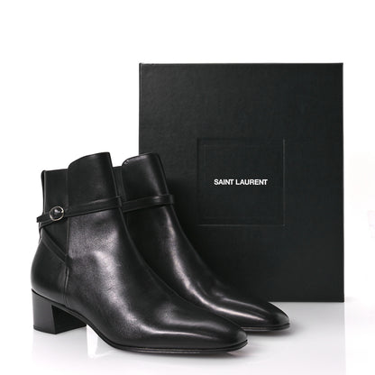 Saint Laurent Calfskin Mens Terry 45 Boots 43 Black 9 of 10