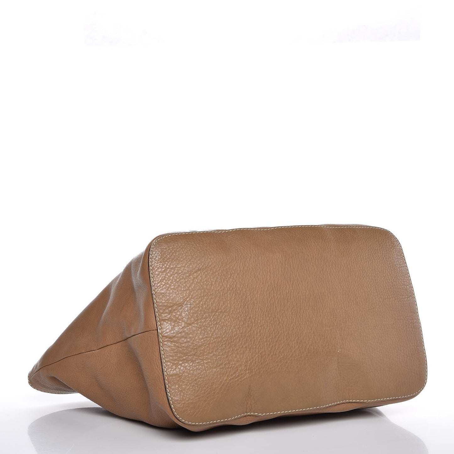 Calfskin Large New Marcie Tote Nut