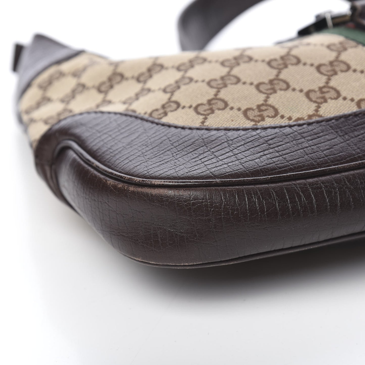 Monogram Web Jackie O Hobo Dark Brown