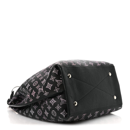 Louis Vuitton Mahina Carmel Hobo PM Black 4 of 9