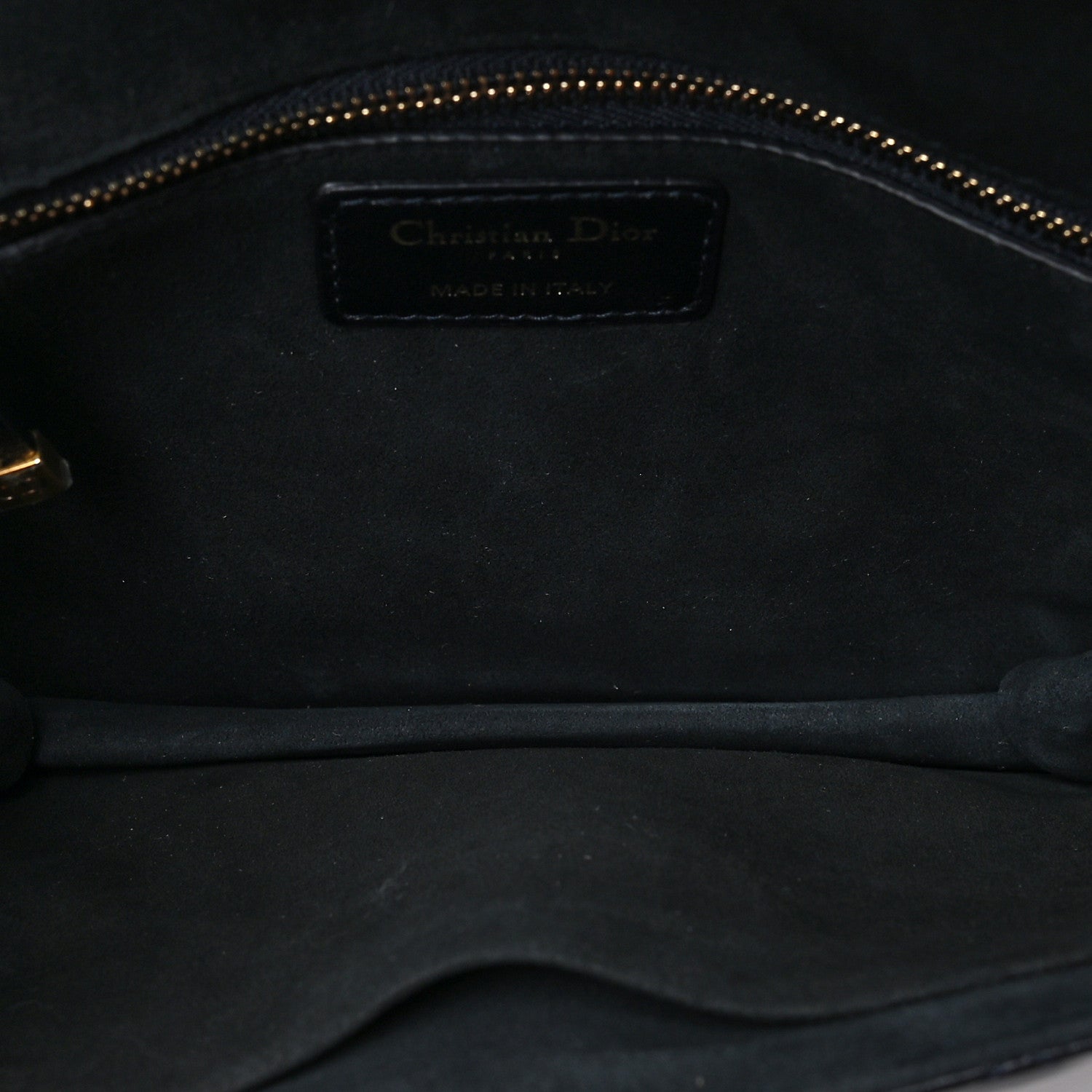 Christian Dior Lambskin Cannage Large Dioraddict Flap Bag Indigo Blue 4 of 7