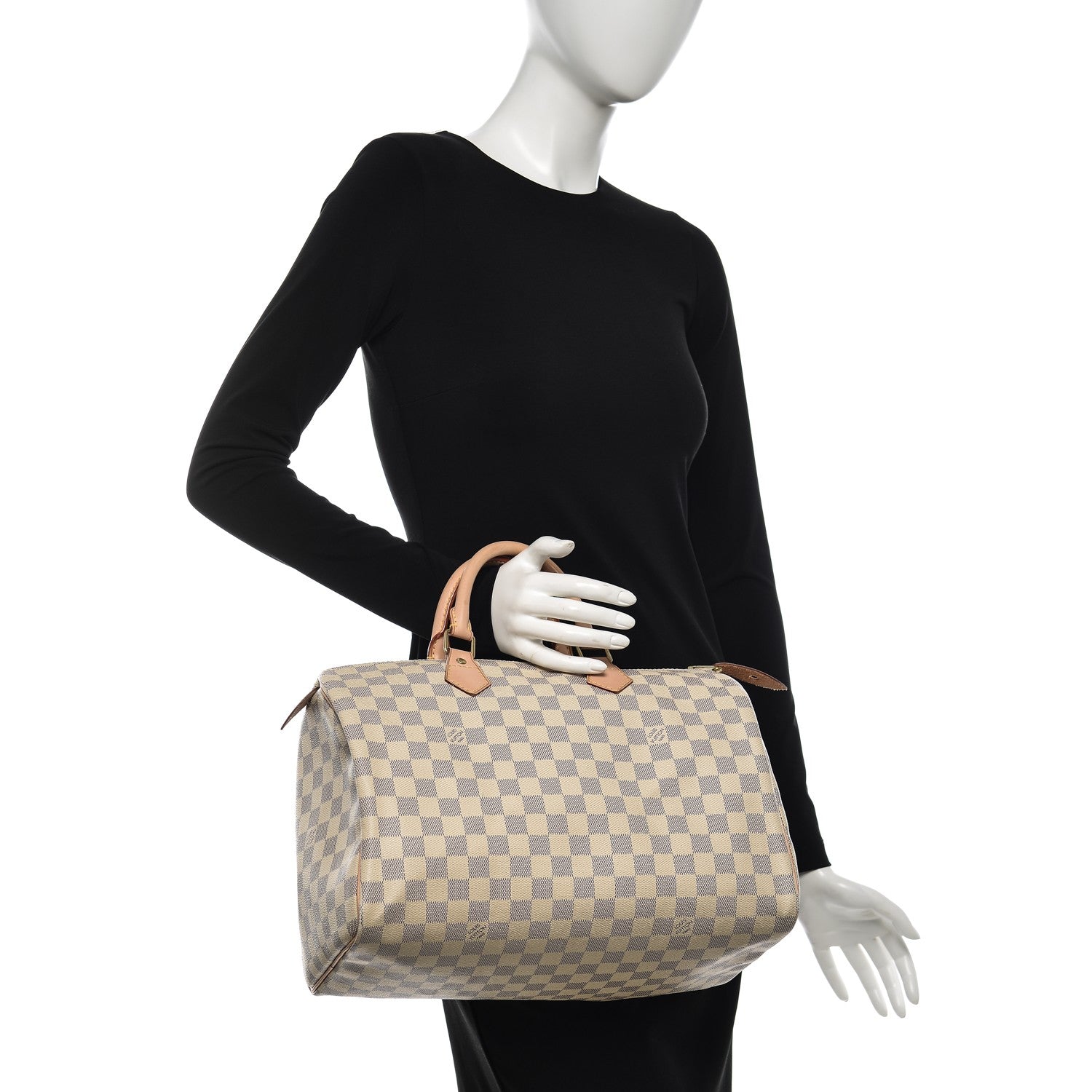 Louis Vuitton Damier Azur Speedy 35 2 of 11