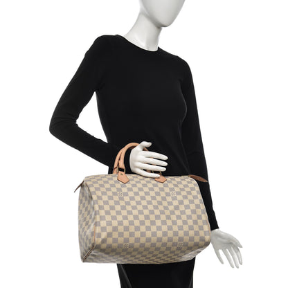 Louis Vuitton Damier Azur Speedy 35 2 of 11