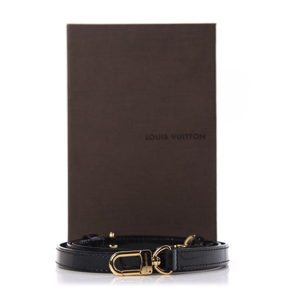 Louis Vuitton Patent 16mm Adjustable Shoulder Strap Black 4 of 4