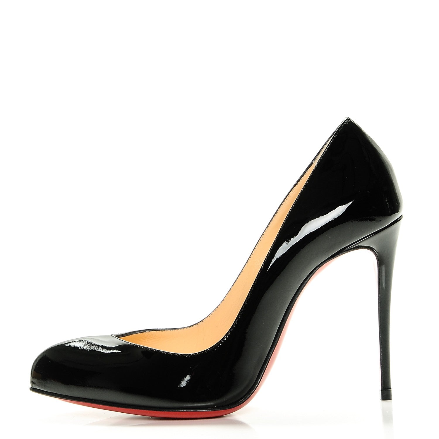 Christian Louboutin Patent Breche 100 Pumps 36.5 Black 1 of 7