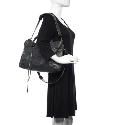 Balenciaga Agneau Classic Hardware City Anthracite 3 of 15