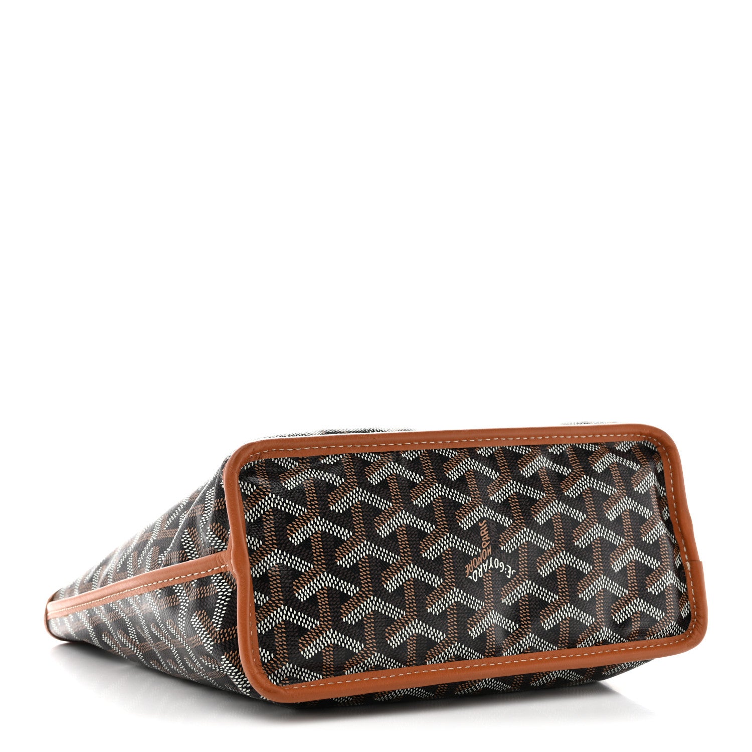Goyard Goyardine Reversible Mini Anjou Black Gold 6 of 20