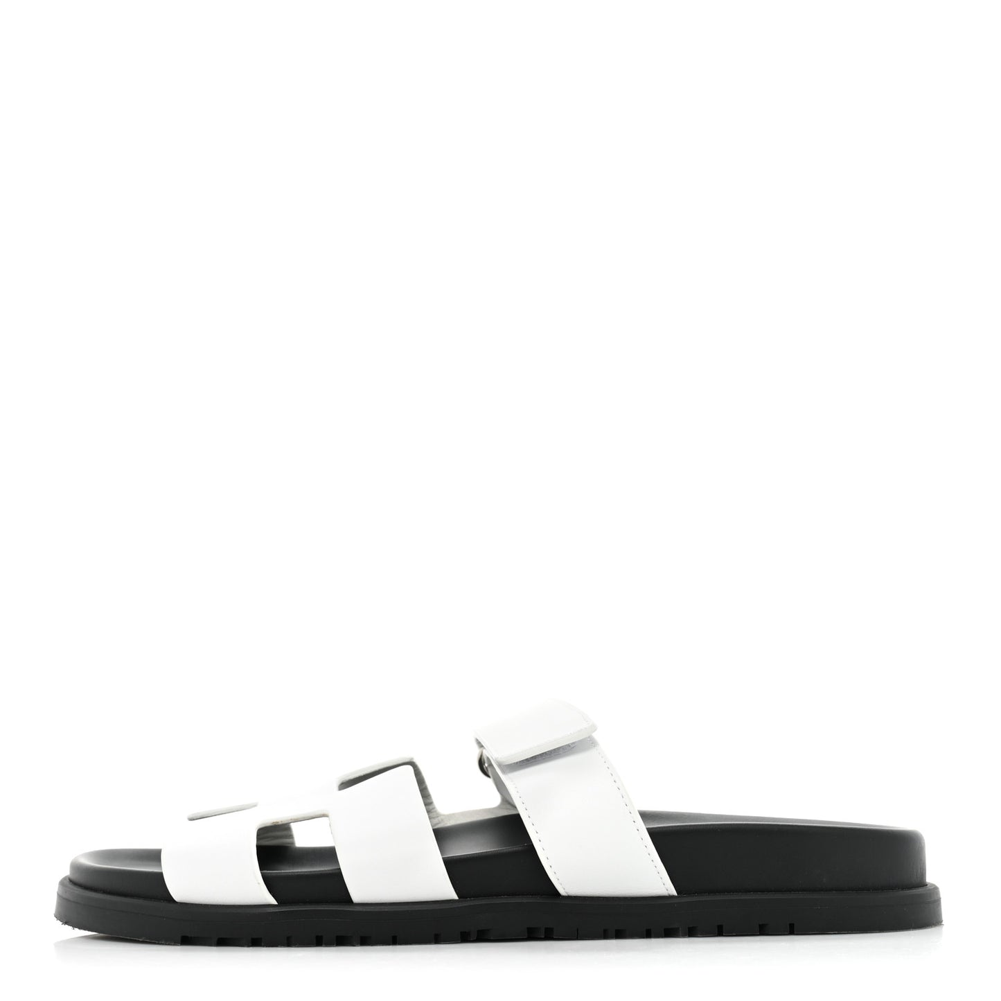 Calfskin Womens Chypre Sandals 41 White