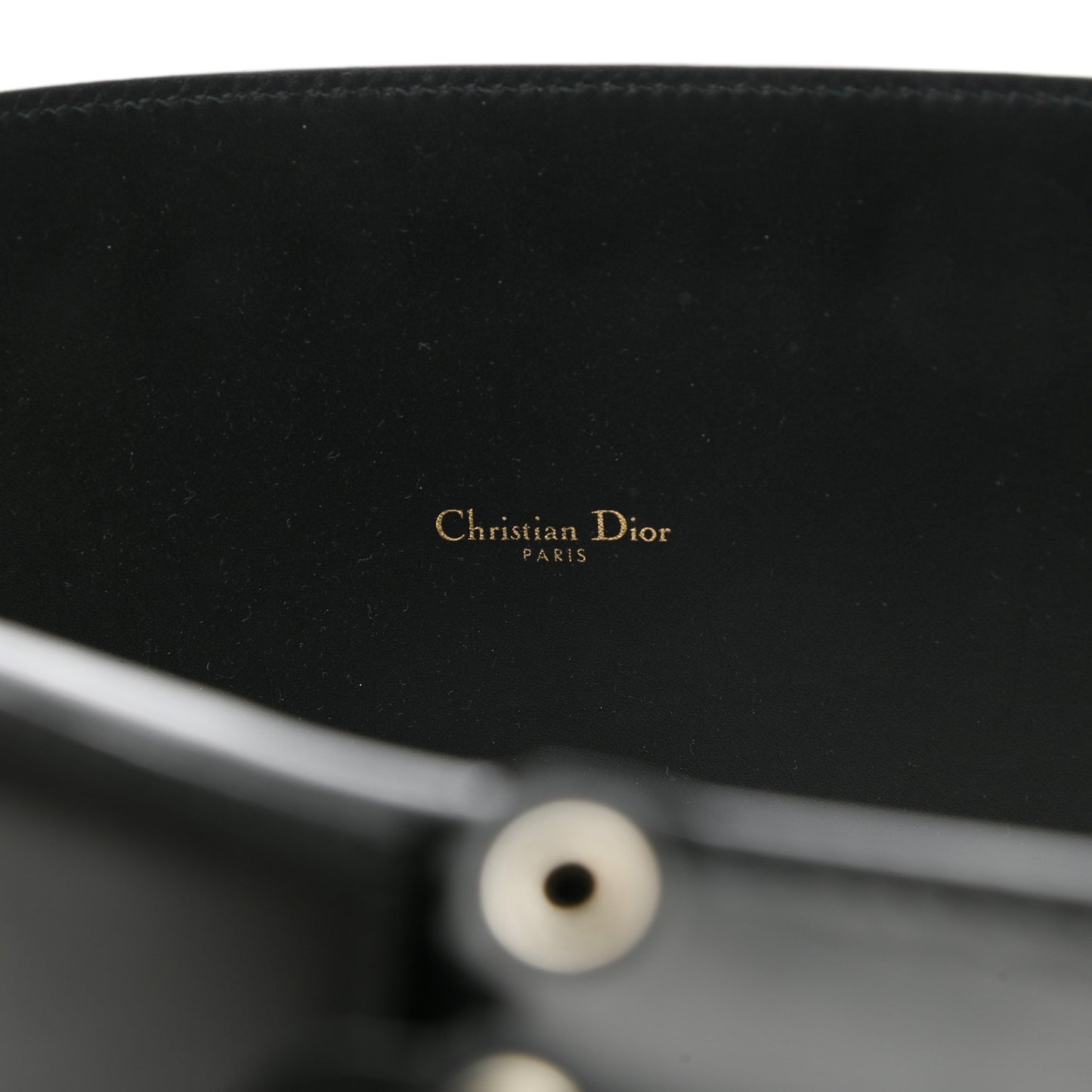 Calfskin Saddle Belt 80 Black