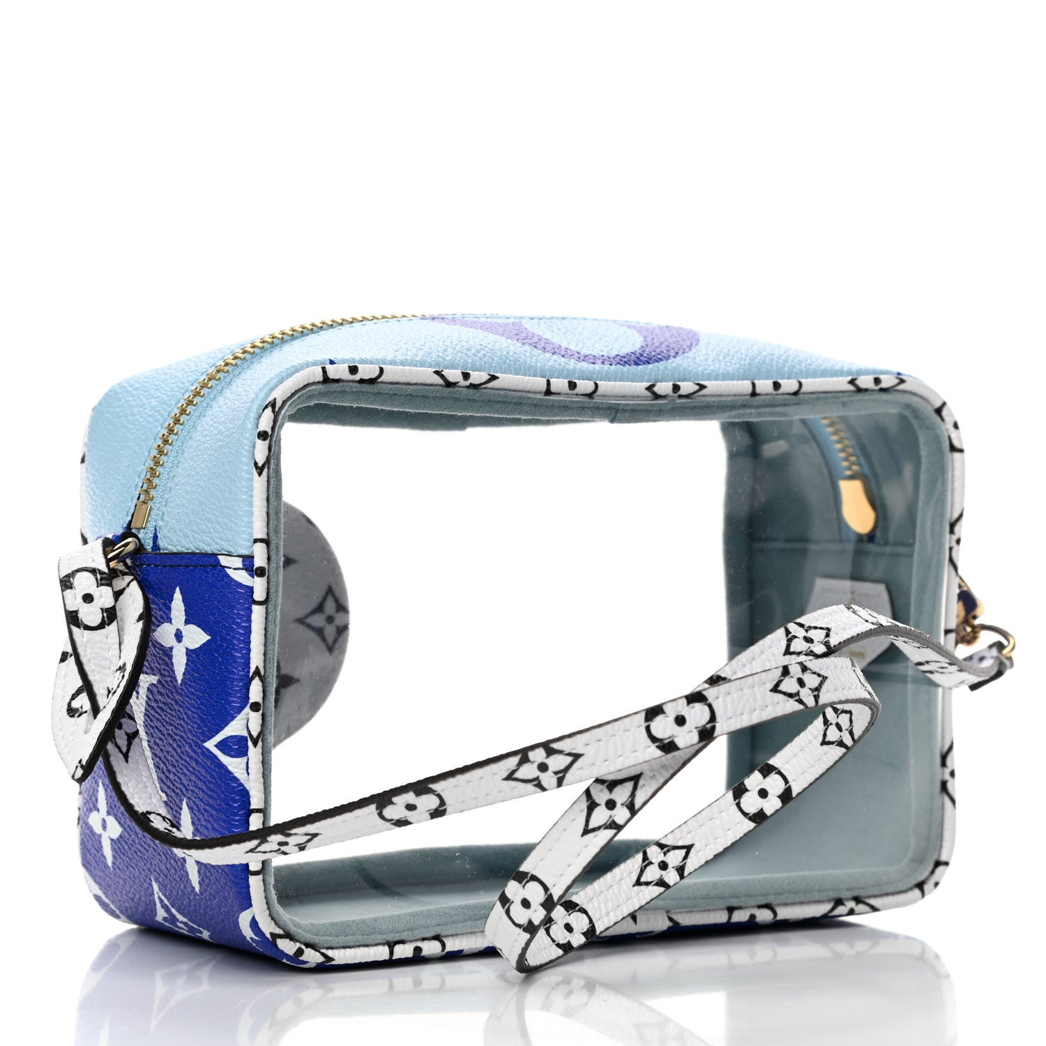 Louis Vuitton Monogram Giant Hawaii Beach Pouch Blue 2 of 4