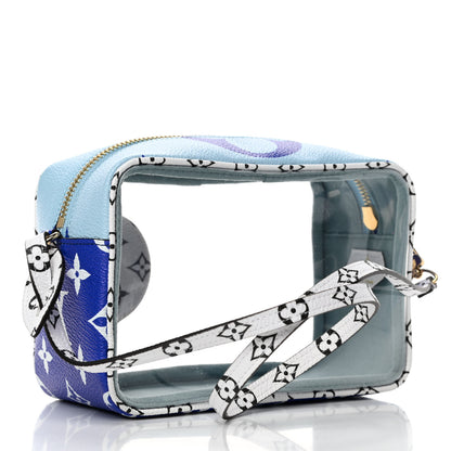 Louis Vuitton Monogram Giant Hawaii Beach Pouch Blue 2 of 4