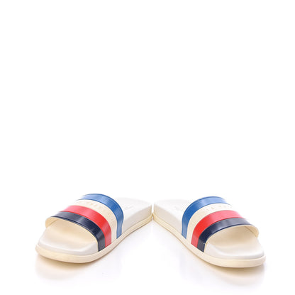 Louis Vuitton Rubber Mens Waterline Mule Sandals 11 White 5 of 15