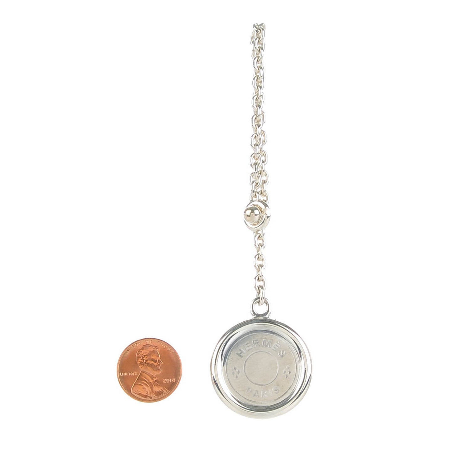 Sterling Silver Clou De Selle Key Chain Bag Charm
