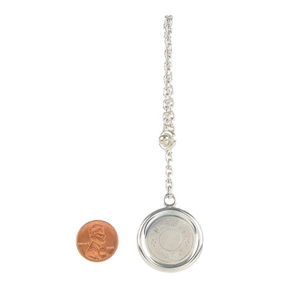 Hermes Sterling Silver Clou De Selle Key Chain Bag Charm 2 of 4