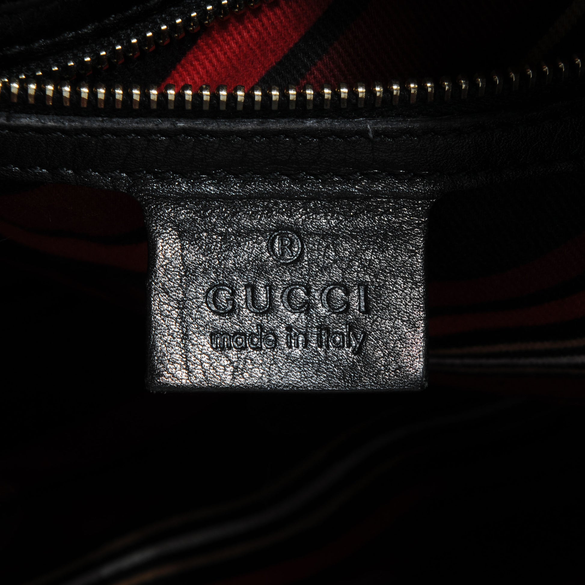 Gucci Leather GG Britt Hobo Black 6 of 7