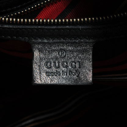 Gucci Leather GG Britt Hobo Black 6 of 7