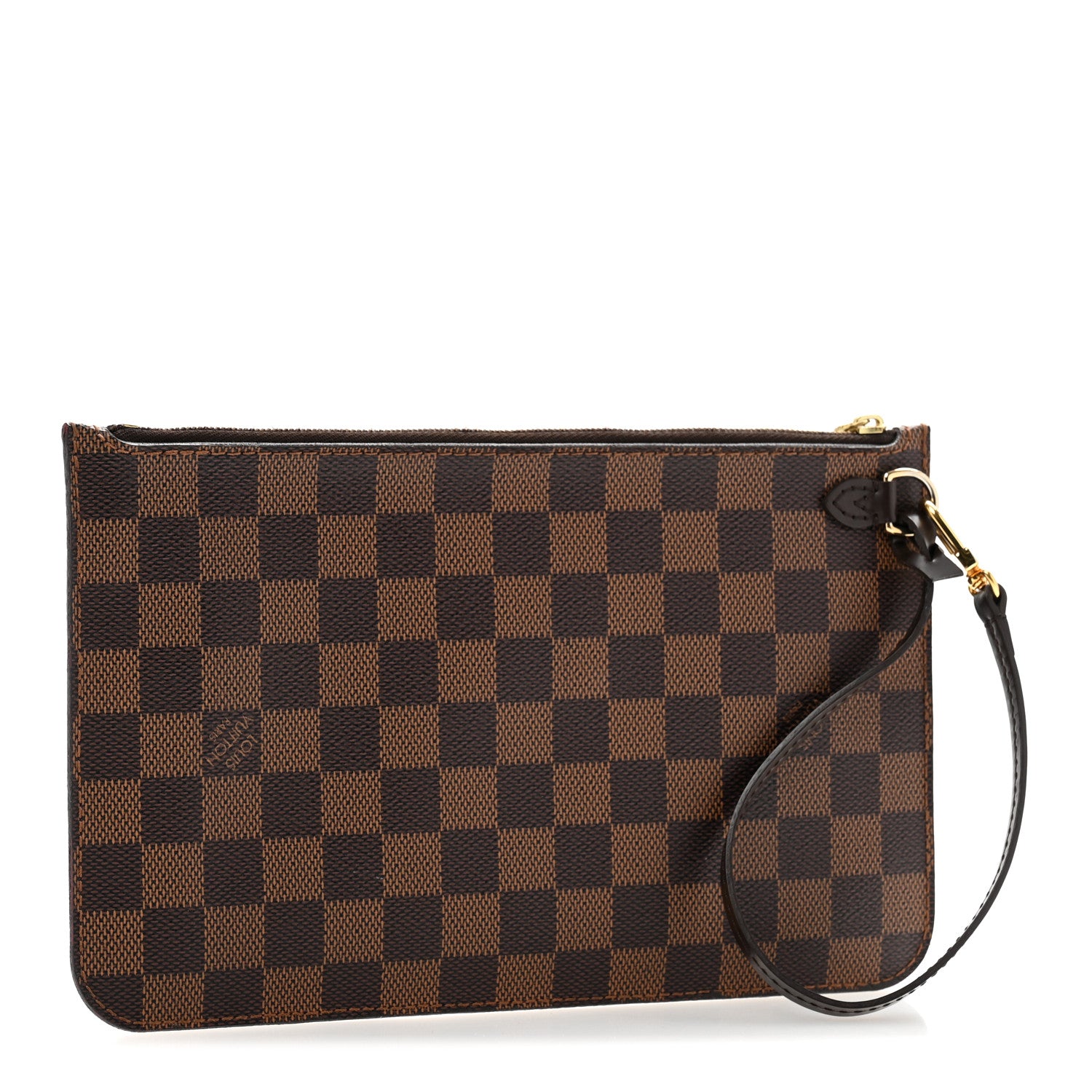 Louis Vuitton Damier Ebene Neverfull MM GM Pochette 3 of 11