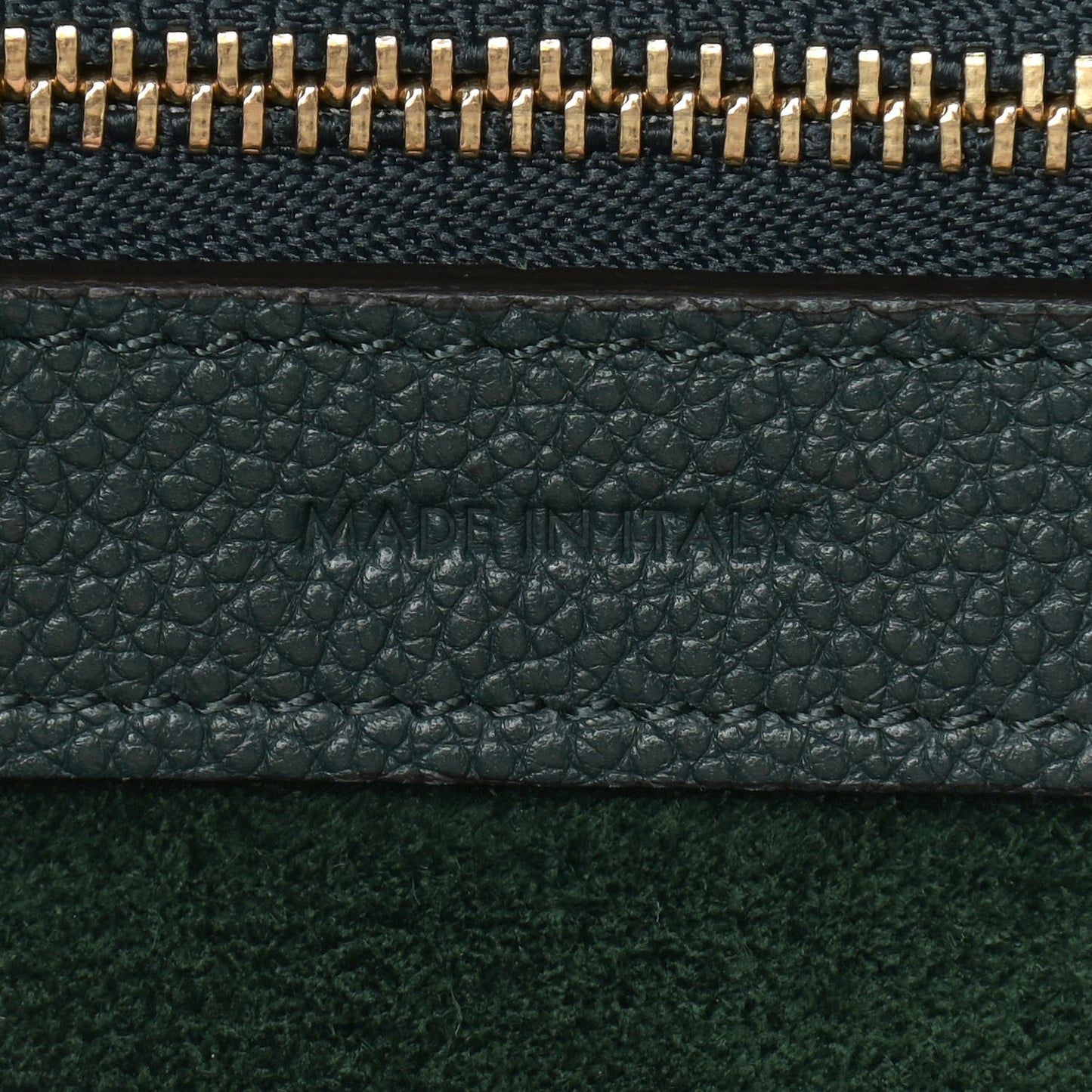 Soft Grained Calfskin Small Belt Cabas Phantom Amazone