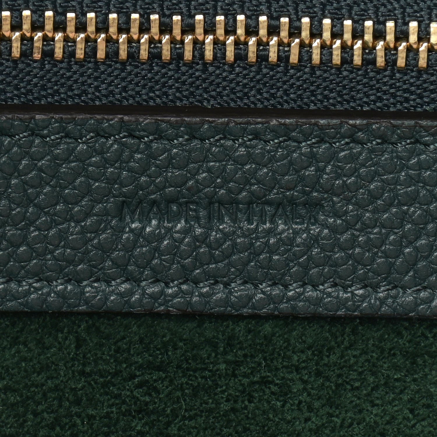Celine Soft Grained Calfskin Small Belt Cabas Phantom Amazone 7 of 11