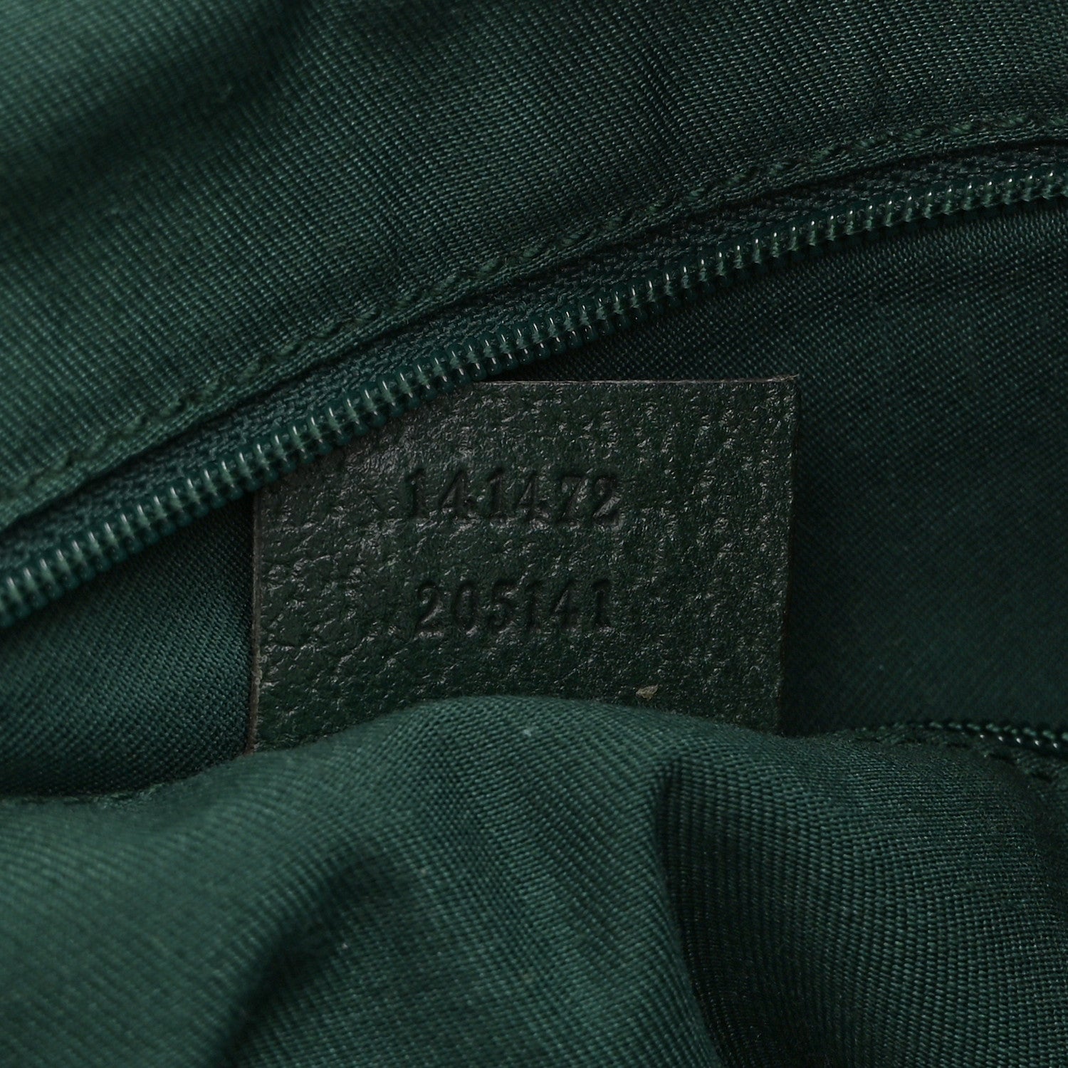 Gucci Monogram Large Abbey Tote Green 7 of 10