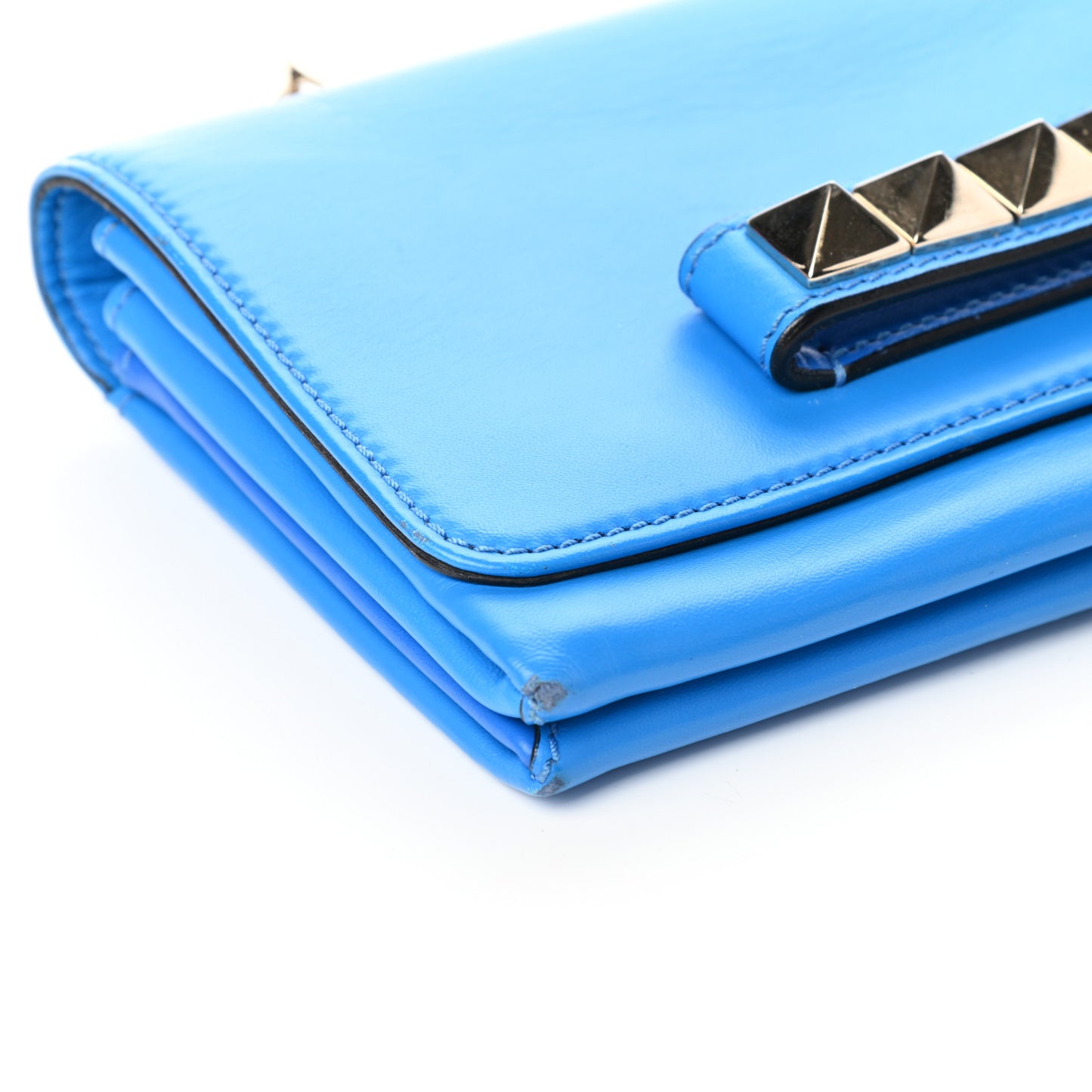 Nappa Va Va Voom Shoulder Bag Blue Fluo