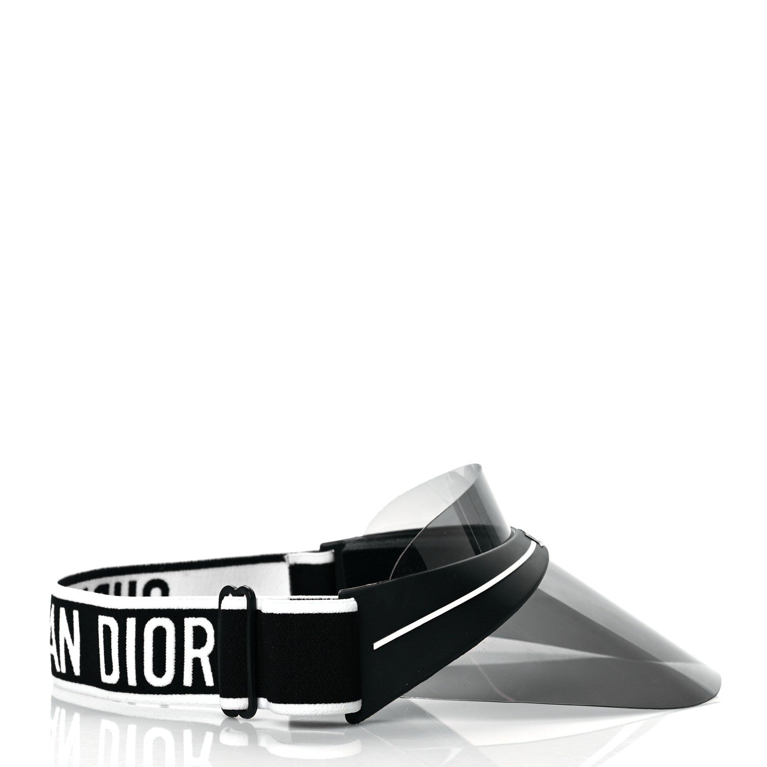 Christian Dior Mirrored DiorClub1 Sun Visor Black 5 of 7